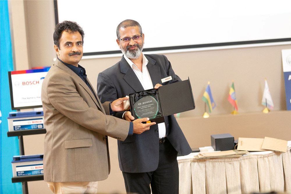 Bosch certification achievement - 100% certified diesel technicians Kenya